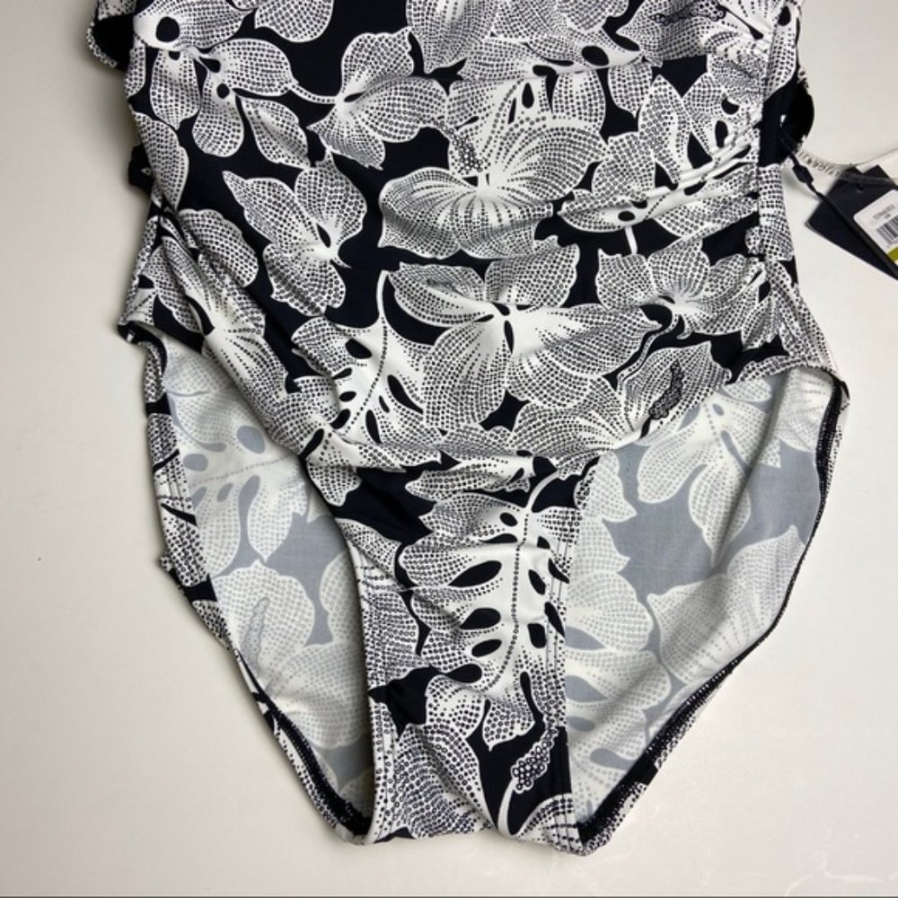 TOMMY HILFIGER Floral Halter Swimsuit